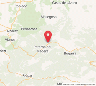 Map of La Casa Nueva, Castille-La Mancha
