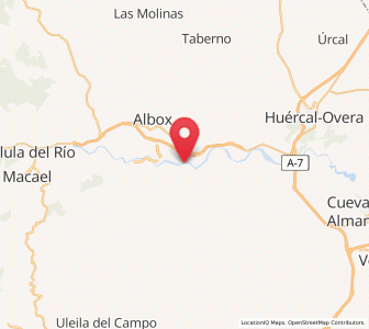 Map of La Cinta, Andalusia