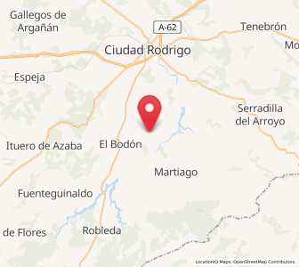 Map of La Encina, Castille and León
