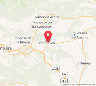 Map of La Estación, Castille and León