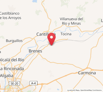 Map of La Estación, Andalusia
