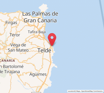 Map of La Estrella, Canary Islands