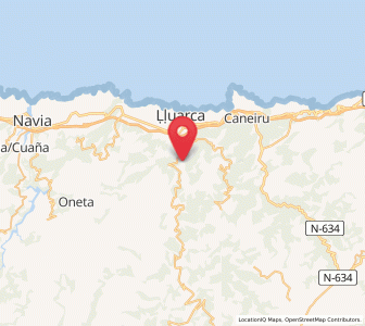 Map of La Figal, Asturias