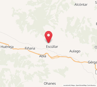 Map of La Fuente Mendoza, Andalusia