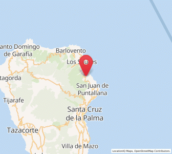 Map of La Galga, Canary Islands