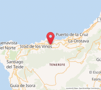 Map of La Guancha, Canary Islands