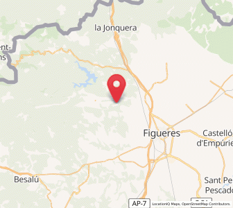 Map of la Guàrdia, Catalonia