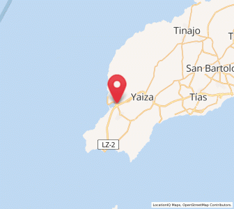 Map of La Hoya, Canary Islands