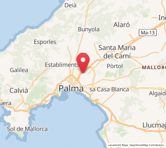 Map of La Indioteria, Balearic Islands