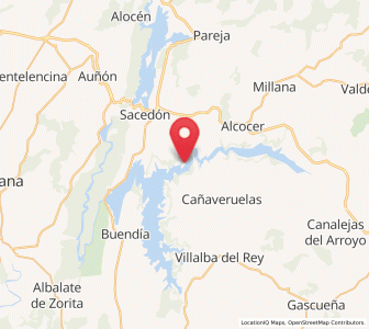 Map of La Isabela, Castille-La Mancha