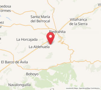 Map of La Lastra, Castille and León