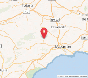 Map of La Majada, Murcia