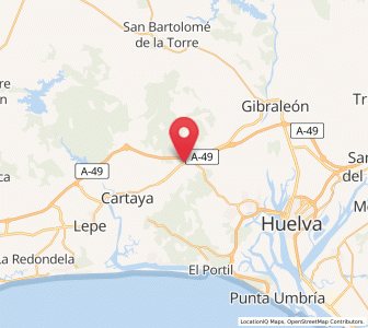 Map of La Mogaya, Andalusia