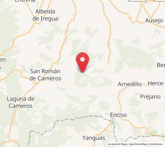 Map of La Monjía, La Rioja