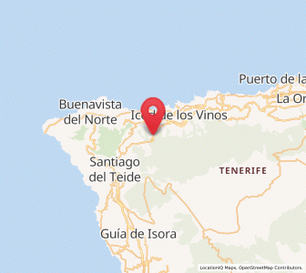 Map of La Montañeta, Canary Islands