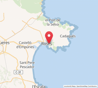 Map of la Muntanyeta, Catalonia