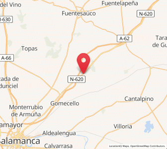 Map of La Orbada, Castille and León
