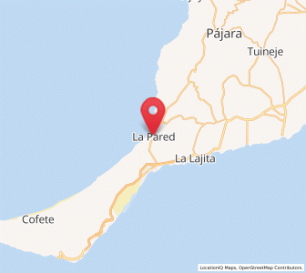 Map of La Pared, Canary Islands