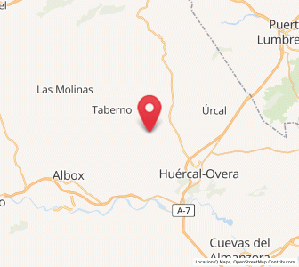Map of La Perulera, Andalusia