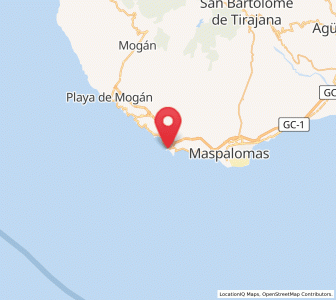 Map of La Playa de Arguineguín, Canary Islands
