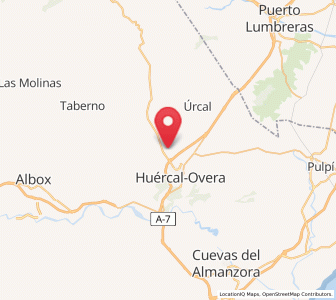 Map of La Rambla Grande, Andalusia