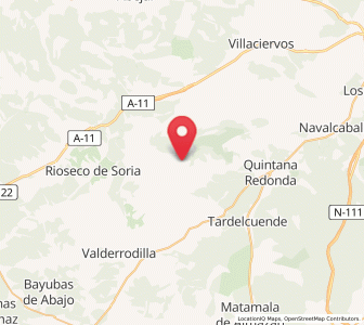 Map of La Revilla de Calatañazor, Castille and León