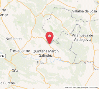 Map of La Revilla de Herrán, Castille and León