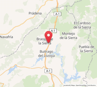 Map of La Serna del Monte, Madrid