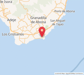 Map of La Tejita, Canary Islands