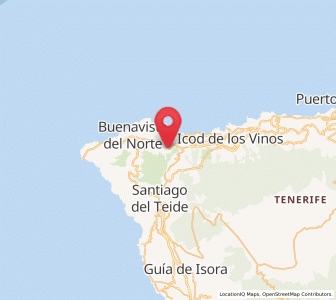 Map of La Tierra del Trigo, Canary Islands