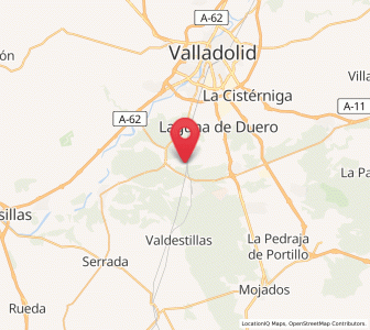 Map of La Vega de Porras, Castille and León
