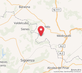 Map of La Ventosa del Ducado, Castille and León