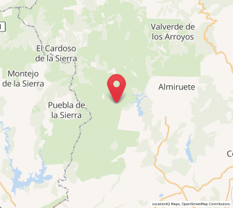 Map of La Vereda, Castille-La Mancha