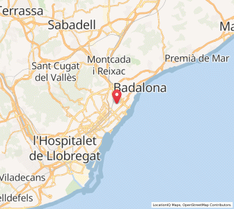 Map of la Verneda i la Pau, Catalonia