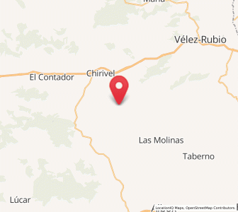 Map of La Yegua Baja, Andalusia