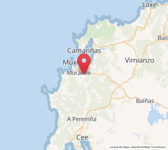 Map of Labejo, Galicia