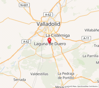 Map of Laguna de Duero, Castille and León