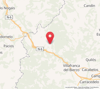 Map of Lamagrande, Castille and León