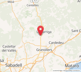 Map of L'Ametlla del Vallès, Catalonia