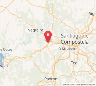 Map of Lamiño, Galicia