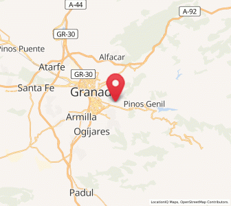 Map of Lancha del Genil, Andalusia