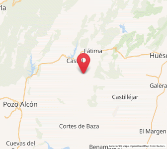 Map of Las Almontarás, Andalusia