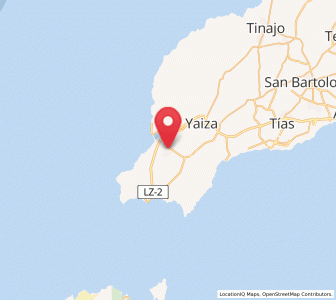 Map of Las Breñas, Canary Islands
