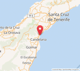 Map of Las Caletillas, Canary Islands