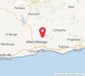 Map of Las Casillas, Andalusia