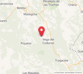 Map of Las Chorretas, Castille-La Mancha