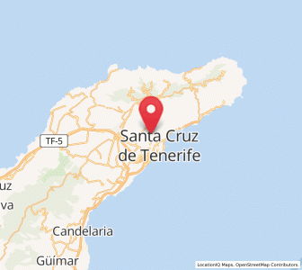 Map of Las Cuevas de Aguaite, Canary Islands
