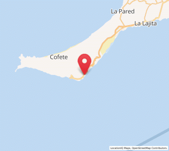 Map of Las Gaviotas, Canary Islands