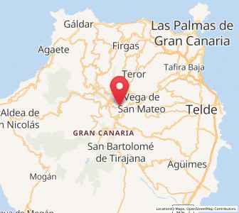 Map of Las Lagunetas, Canary Islands