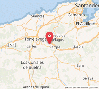 Map of Las Presillas, Cantabria